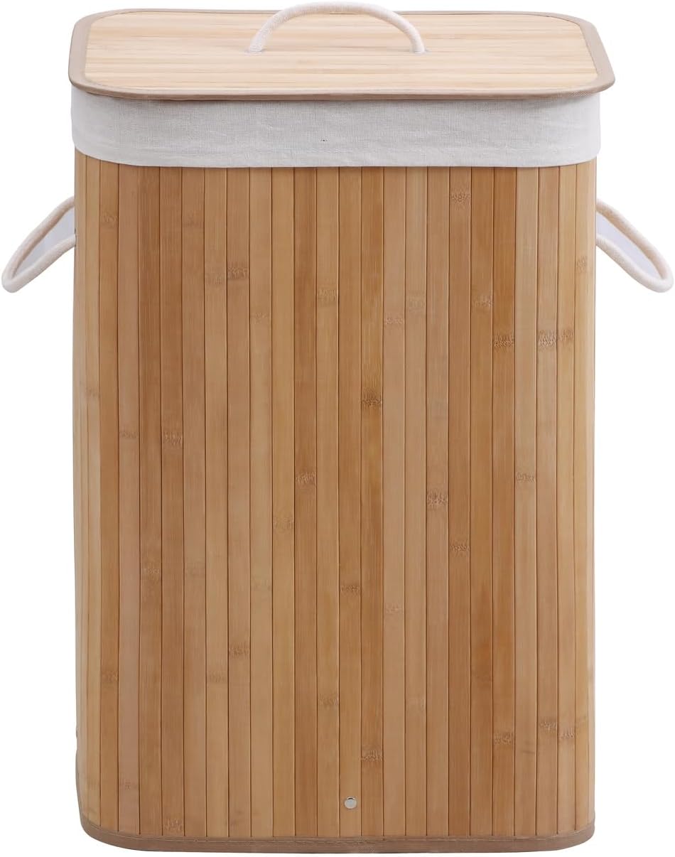 Authentic Bamboo Laundry Basket