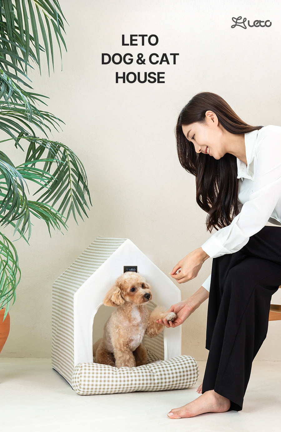 (LETO) Leto puppy dog house cat house breathing house dog house large LDL-H01