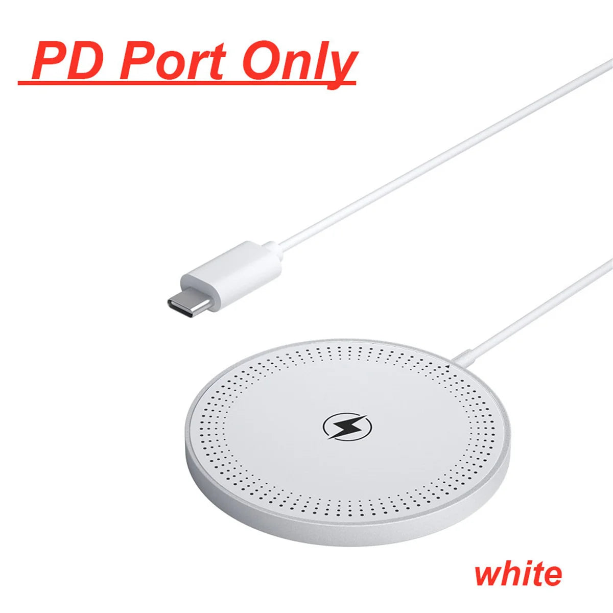 100W Magnetic Wireless Charger Dock for Magsafe iPhone 16-12 Samsung Xiaomi Mini USB A PD Fast Charging Pad Stand Mag Chargers