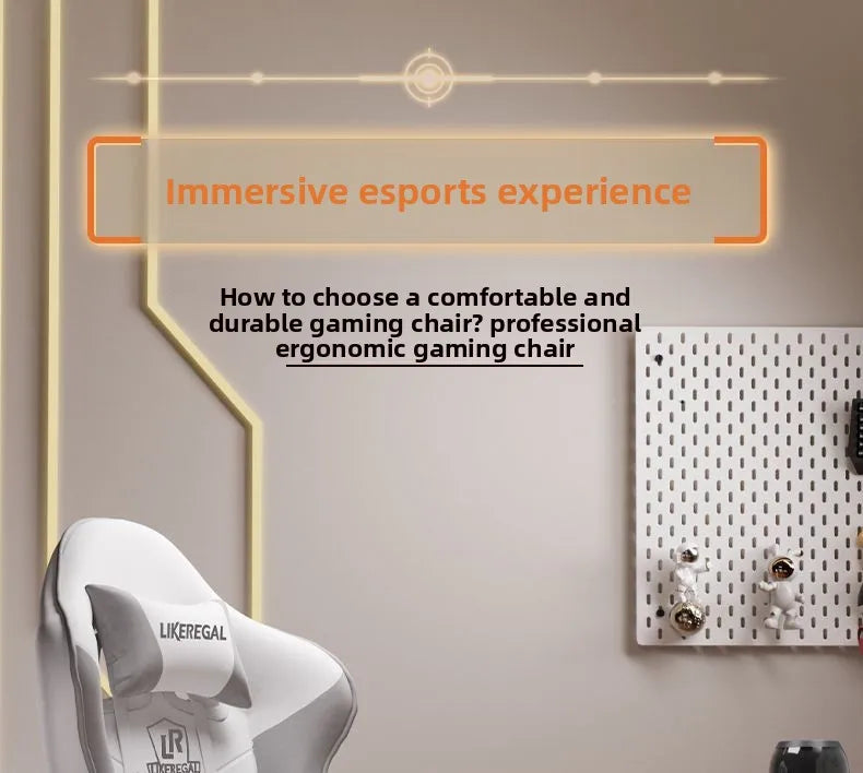 Gaming Chair, Computer Chair Game LIVE Chair, Home, Office, Reclining, Comfortable, Sedentary, Lifting, Armrests