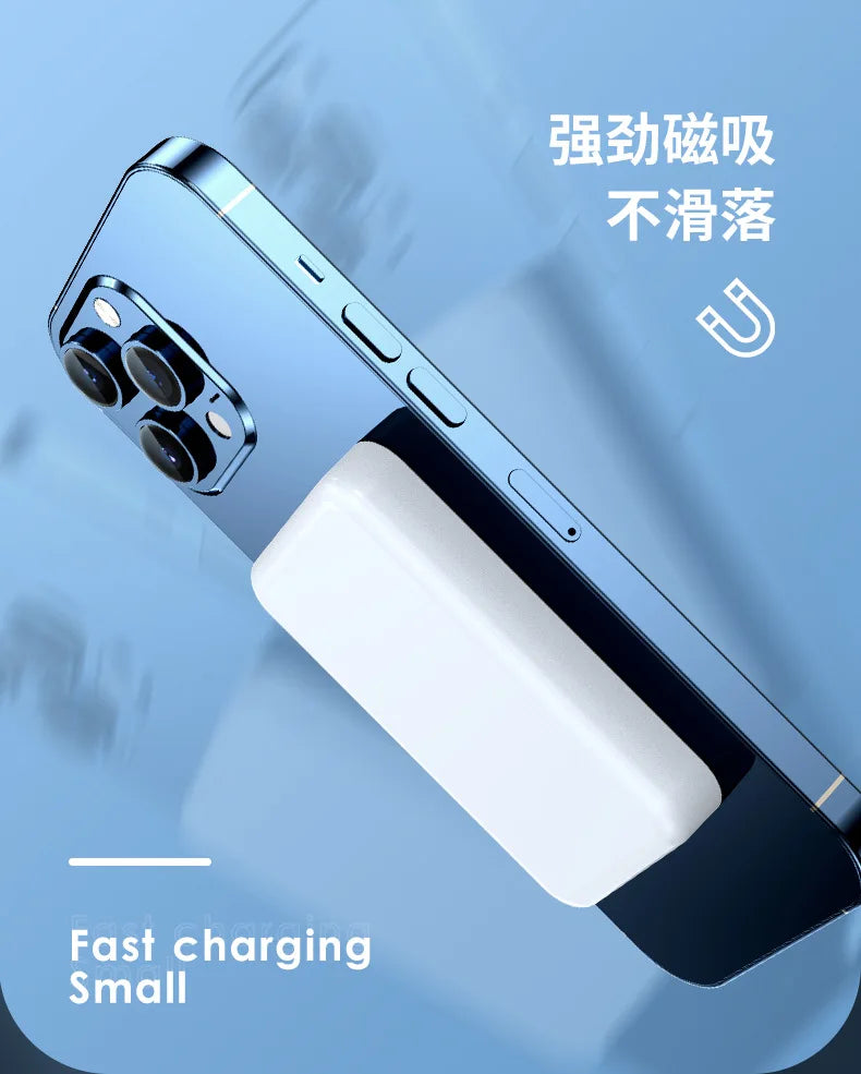 Magsafe PowerBank 10000mAh Spare battery Portable Charger Mobile External Battery Fast charging For iPhone 16 15