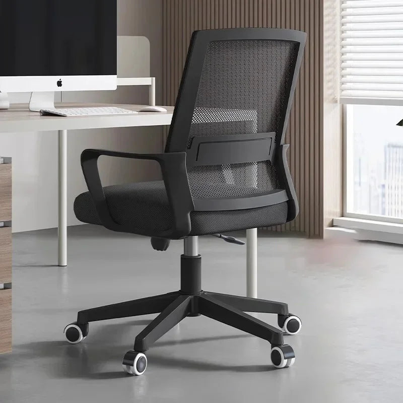 Living Room Chairs Height Adjustable Chair Pc Rocking Office Ergonomic Wheels Relaxation Armchair Weightless White Lazy Recliner