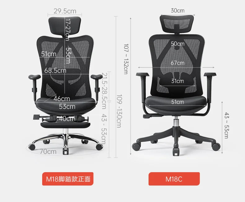 Modern Ergonomic Office Chairs Recliner Swivel Comfort Gaming Office Chairs Armchair Computer Office Furniture Bureaustoel LLOC