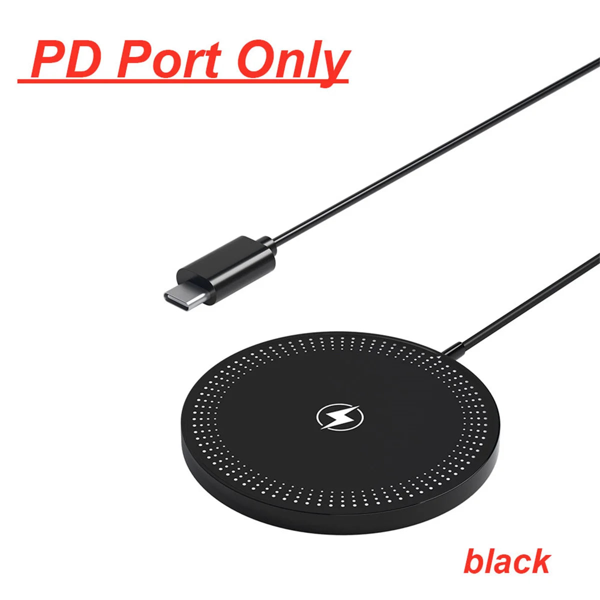 100W Magnetic Wireless Charger Dock for Magsafe iPhone 16-12 Samsung Xiaomi Mini USB A PD Fast Charging Pad Stand Mag Chargers