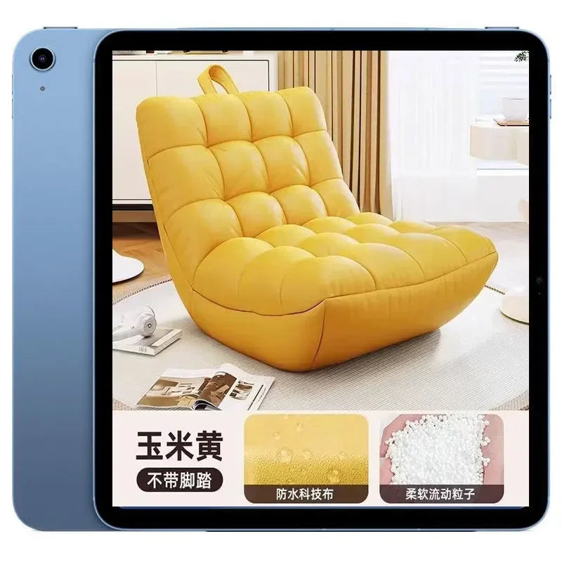 Tatami Lazy Sofa Internet Celebrity Caterpillar Bean Bag Small Apartment Balcony Leisure Recliner Bedroom New Single Chair