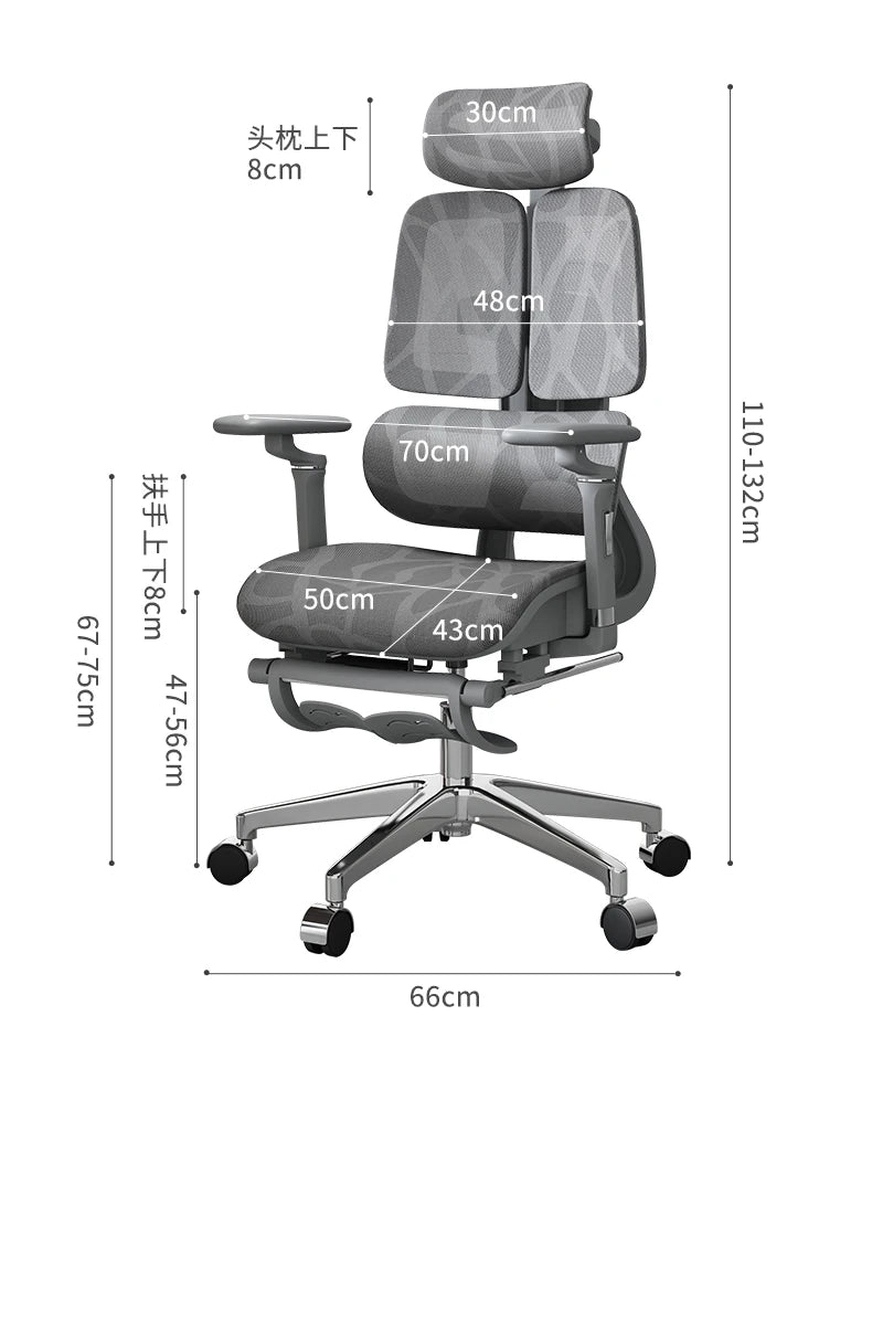 Ergonomic Recliner Office Chairs Computer Modern Swivel Gaming Office Chairs Living Room Office Furniture Chaise Bureau LLOC