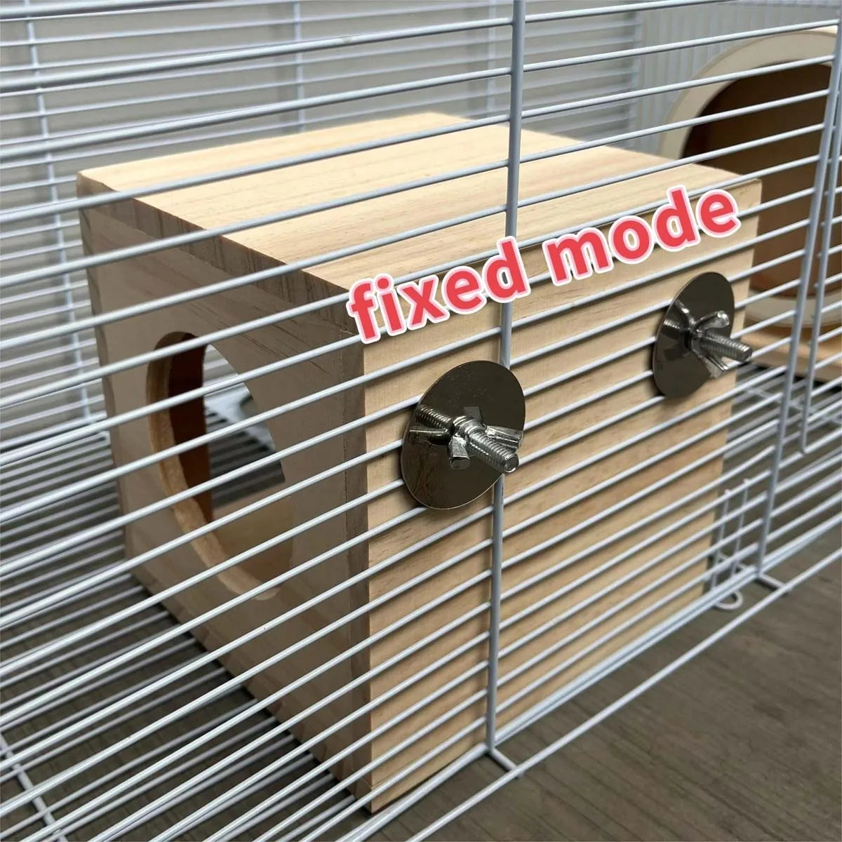 Wooden hamster, golden bear, dodge house, rutin, chicken house, flower branch, hedgehog bedroom, wooden house, house 1 piece