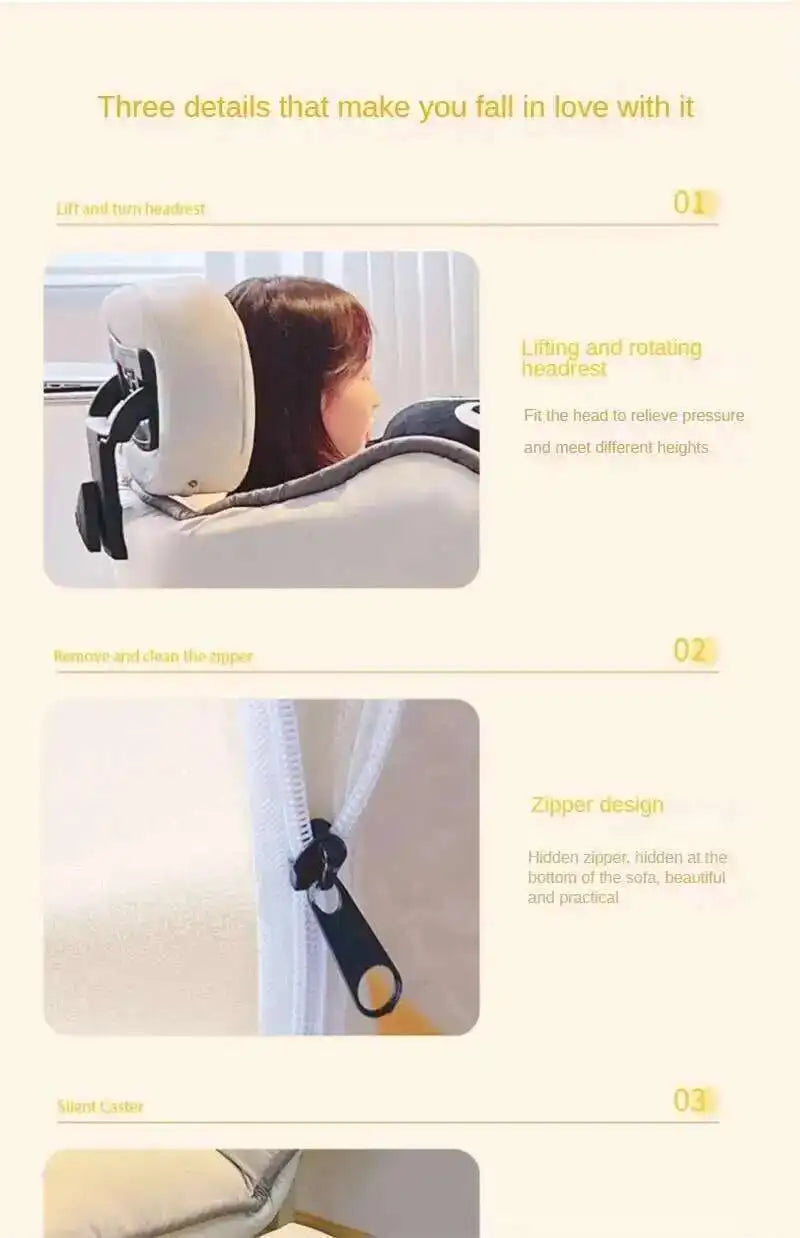 Modern Minimalist Gaming Chair for Household 의자 Computer Chair Comfortable Sitting Leisure Backrest Reclining Office Chair
