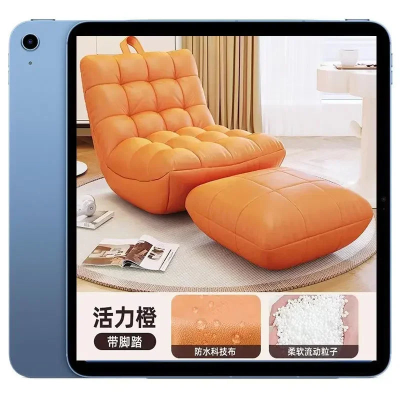 Tatami Lazy Sofa Internet Celebrity Caterpillar Bean Bag Small Apartment Balcony Leisure Recliner Bedroom New Single Chair