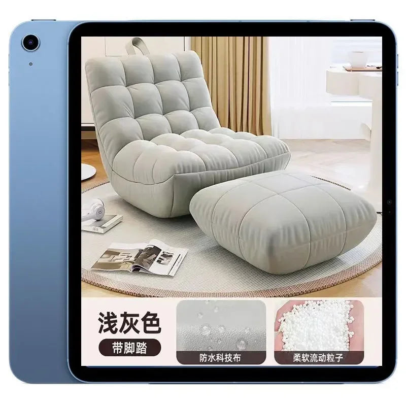 Tatami Lazy Sofa Internet Celebrity Caterpillar Bean Bag Small Apartment Balcony Leisure Recliner Bedroom New Single Chair