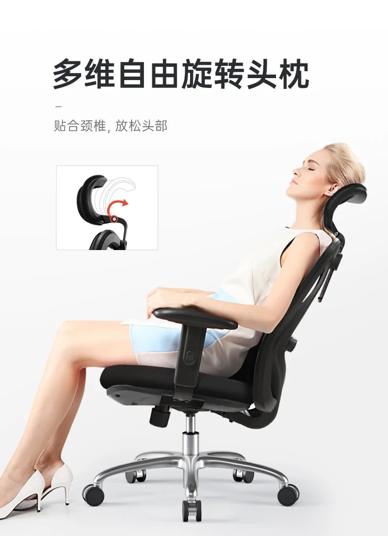 Modern Ergonomic Office Chairs Recliner Swivel Comfort Gaming Office Chairs Armchair Computer Office Furniture Bureaustoel LLOC