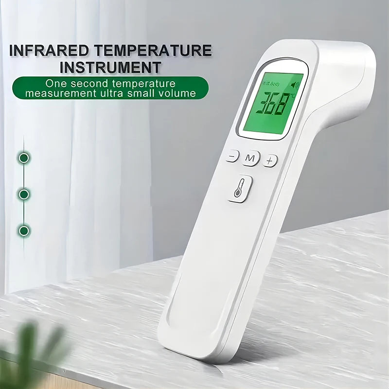 Non-Contact Body Temperature Tool Medical IR Fever Thermometer Digital Ear Thermometer or Mini Finger Pulse Oximeter Blood Oxyge