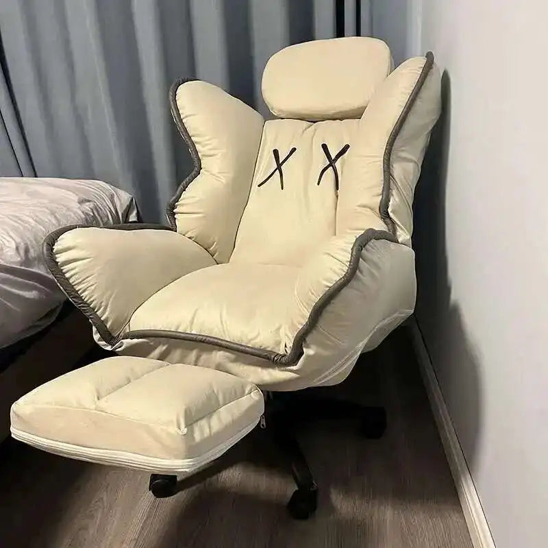 Modern Minimalist Gaming Chair for Household 의자 Computer Chair Comfortable Sitting Leisure Backrest Reclining Office Chair