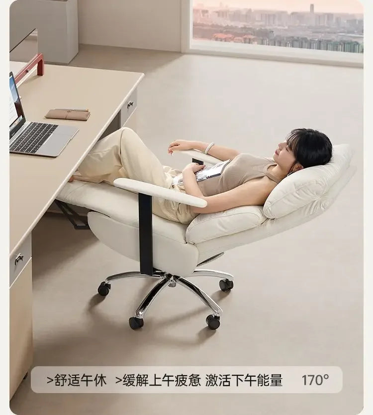 HotOffice Chair, Lunch Break, Reclining, Comfortable, Sedentary, Computer Chair, Recliner, Living Room, Bedroom, Sofa
