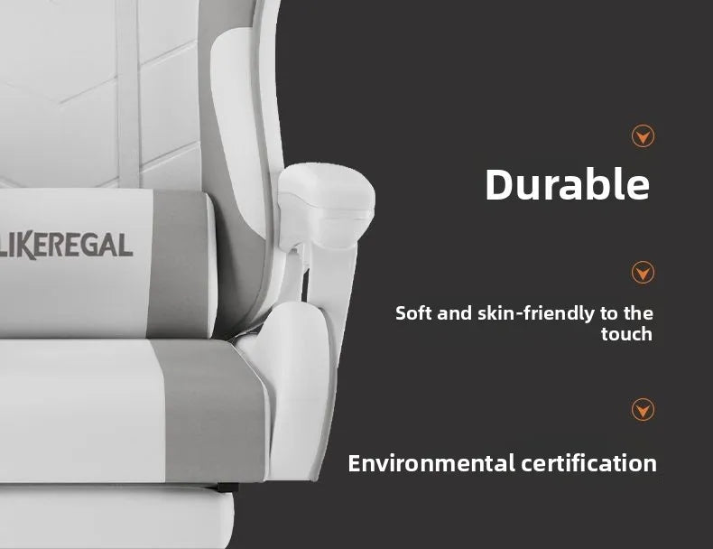 Gaming Chair, Computer Chair Game LIVE Chair, Home, Office, Reclining, Comfortable, Sedentary, Lifting, Armrests