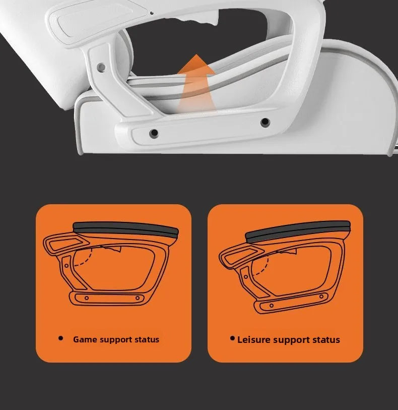 Gaming Chair, Computer Chair Game LIVE Chair, Home, Office, Reclining, Comfortable, Sedentary, Lifting, Armrests