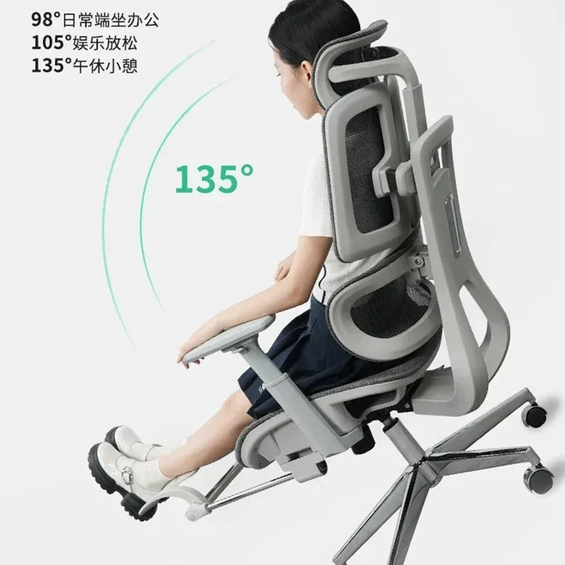 Ergonomic Recliner Office Chairs Computer Modern Swivel Gaming Office Chairs Living Room Office Furniture Chaise Bureau LLOC