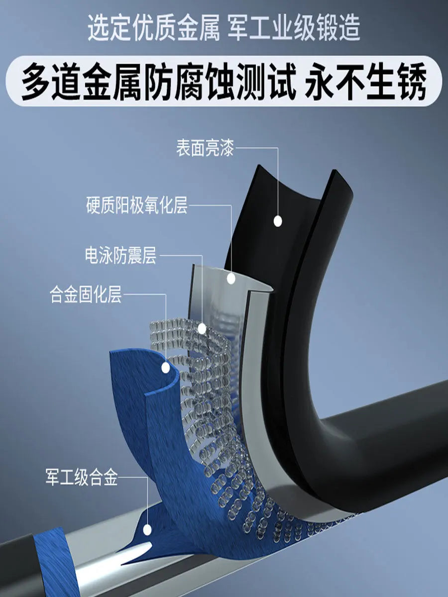 Household Indoor Folding Telescopic Herringbone Portable Four-step Stairs Carbo