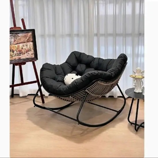 Rocking chair recliner adult balcony home leisure lazy sofa living room single sofa Internet celebrity rocking chair