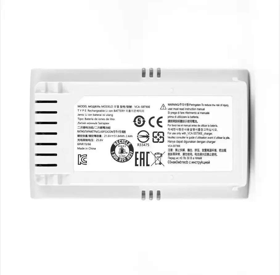 New Battery 21.6V 5000mAh for samsung jet 70 VS15T7032P4 VCA-SBT90E Vacuum Cleaner Batteries