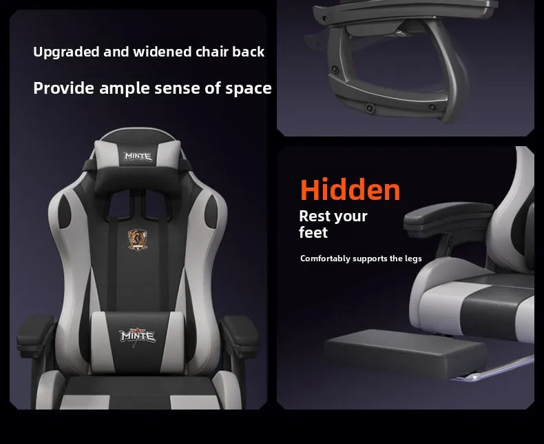 Gaming chair, home, comfortable, sedentary, dormitory, sofa single, game seat, reclining, ergonomics