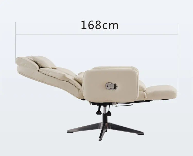 Luxury Boss Recliner Office Chair Comfortable Long Cushion Computer Chair Bedroom Game Home Lunch Back Chair Recliner FYOC