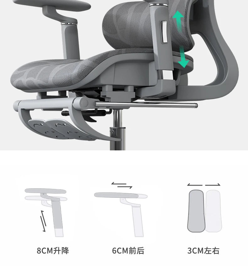 Ergonomic Recliner Office Chairs Computer Modern Swivel Gaming Office Chairs Living Room Office Furniture Chaise Bureau LLOC