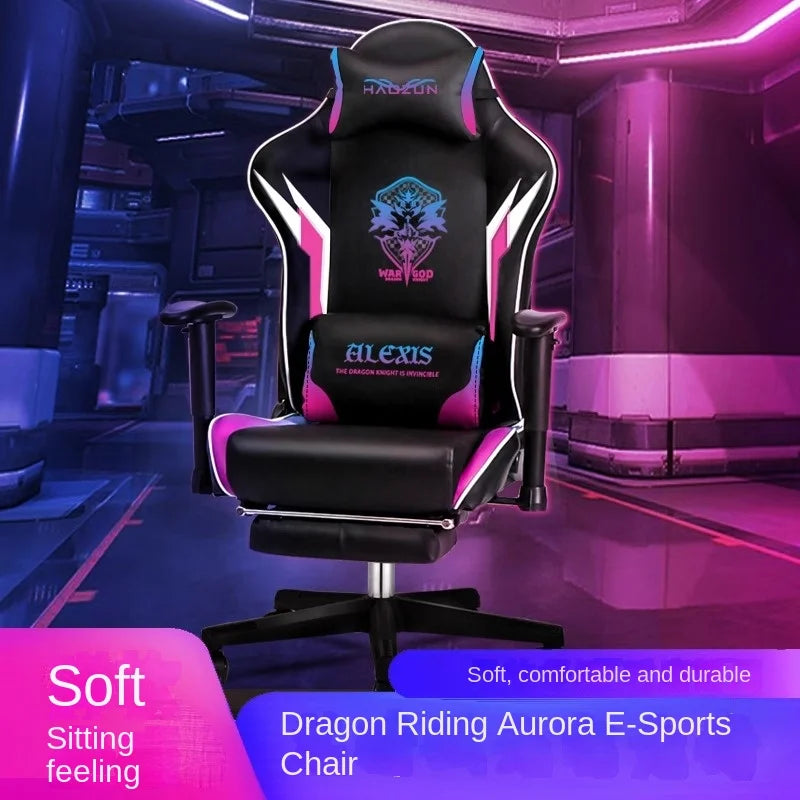 Gaming Chair Home Office Computer Chair Reclining Comfortable Chaise Gaming Lift Backrest Boss Chair