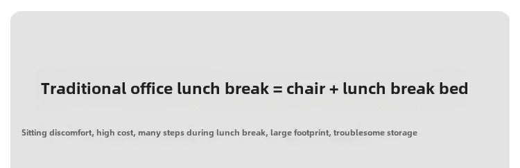 HotOffice Chair, Lunch Break, Reclining, Comfortable, Sedentary, Computer Chair, Recliner, Living Room, Bedroom, Sofa