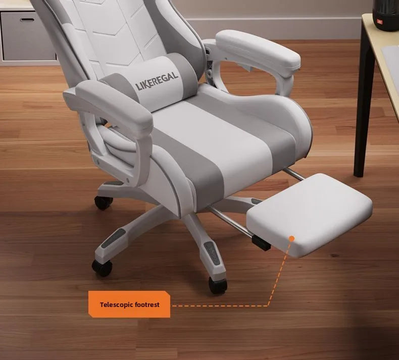 Gaming Chair, Computer Chair Game LIVE Chair, Home, Office, Reclining, Comfortable, Sedentary, Lifting, Armrests