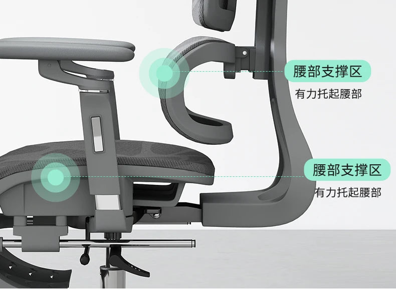 Ergonomic Recliner Office Chairs Computer Modern Swivel Gaming Office Chairs Living Room Office Furniture Chaise Bureau LLOC