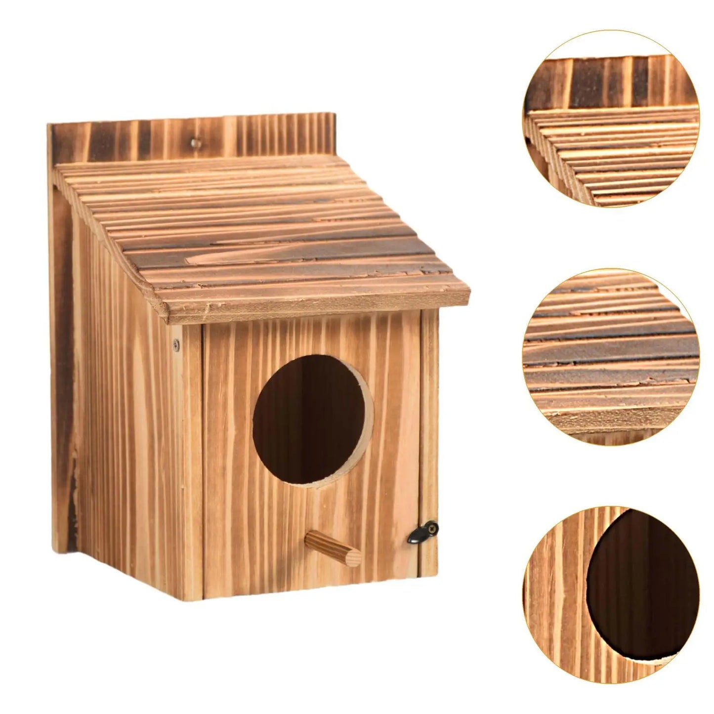 Outdoor Bird House Bluebird House Hanging Birdhouse for Window Balcony Patio