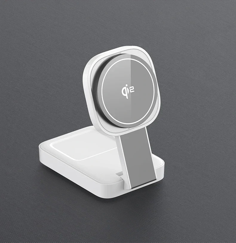 3 In 1 Magnetic Wireless Charger QI2 Folding Wireless Charging Station for Magsafe iPhone 16 15 14 13 iWatch 9 8 7 AirPods Pro