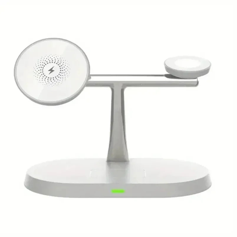 Phone Wireless Charger Desktop 3 IN 1 Magnetic For Magsafe iPhone 16 15 14 13 12 Samsung Apple/Galaxy Watch Fast Charging Dock