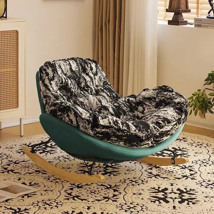 Light Luxury, Single, Lazy, Rocking Chair, Sofa, Recliner, Home, Living Room, Balcony, Leisure, Snail