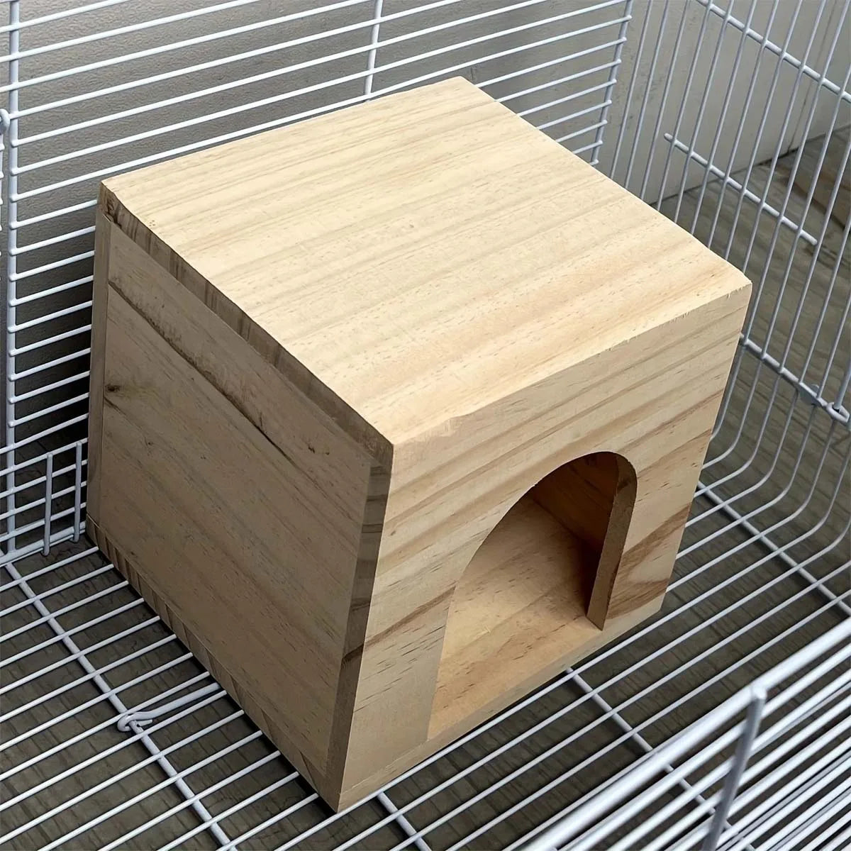 Wooden hamster, golden bear, dodge house, rutin, chicken house, flower branch, hedgehog bedroom, wooden house, house 1 piece
