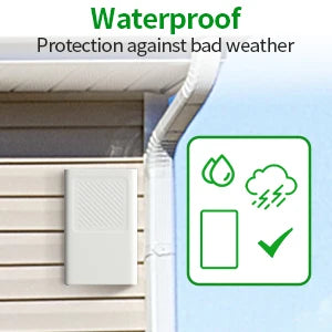 Weather Station Indoor Outdoor Wireless Thermometer Hygrometer With 1 Remote Sensor Temperature And Humidity Gauge Meter Monitor