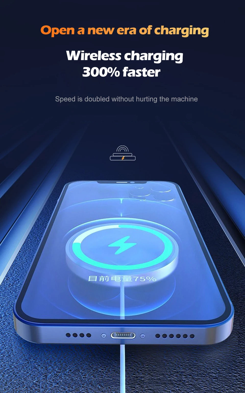 For Apple Magsafes Original 30W Wireless Charger For iPhone 11 12 13 14 15 16 Pro Max X XS XR Plus Fast Charging Magnetic Charge