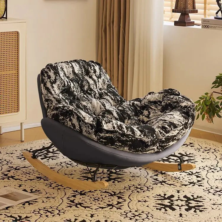 Light Luxury, Single, Lazy, Rocking Chair, Sofa, Recliner, Home, Living Room, Balcony, Leisure, Snail
