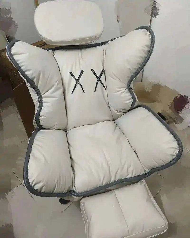 Modern Minimalist Gaming Chair for Household 의자 Computer Chair Comfortable Sitting Leisure Backrest Reclining Office Chair