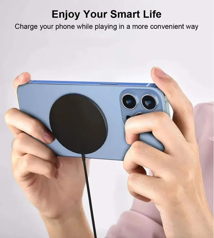 100W Magnetic Wireless Charger Dock for Magsafe iPhone 16-12 Samsung Xiaomi Mini USB A PD Fast Charging Pad Stand Mag Chargers