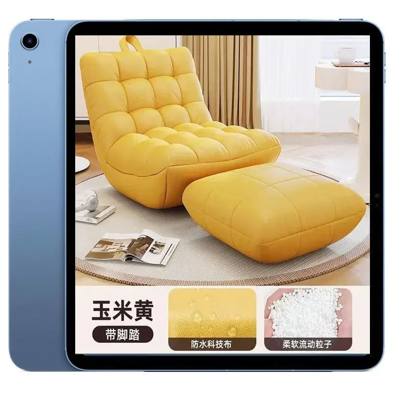 Tatami Lazy Sofa Internet Celebrity Caterpillar Bean Bag Small Apartment Balcony Leisure Recliner Bedroom New Single Chair