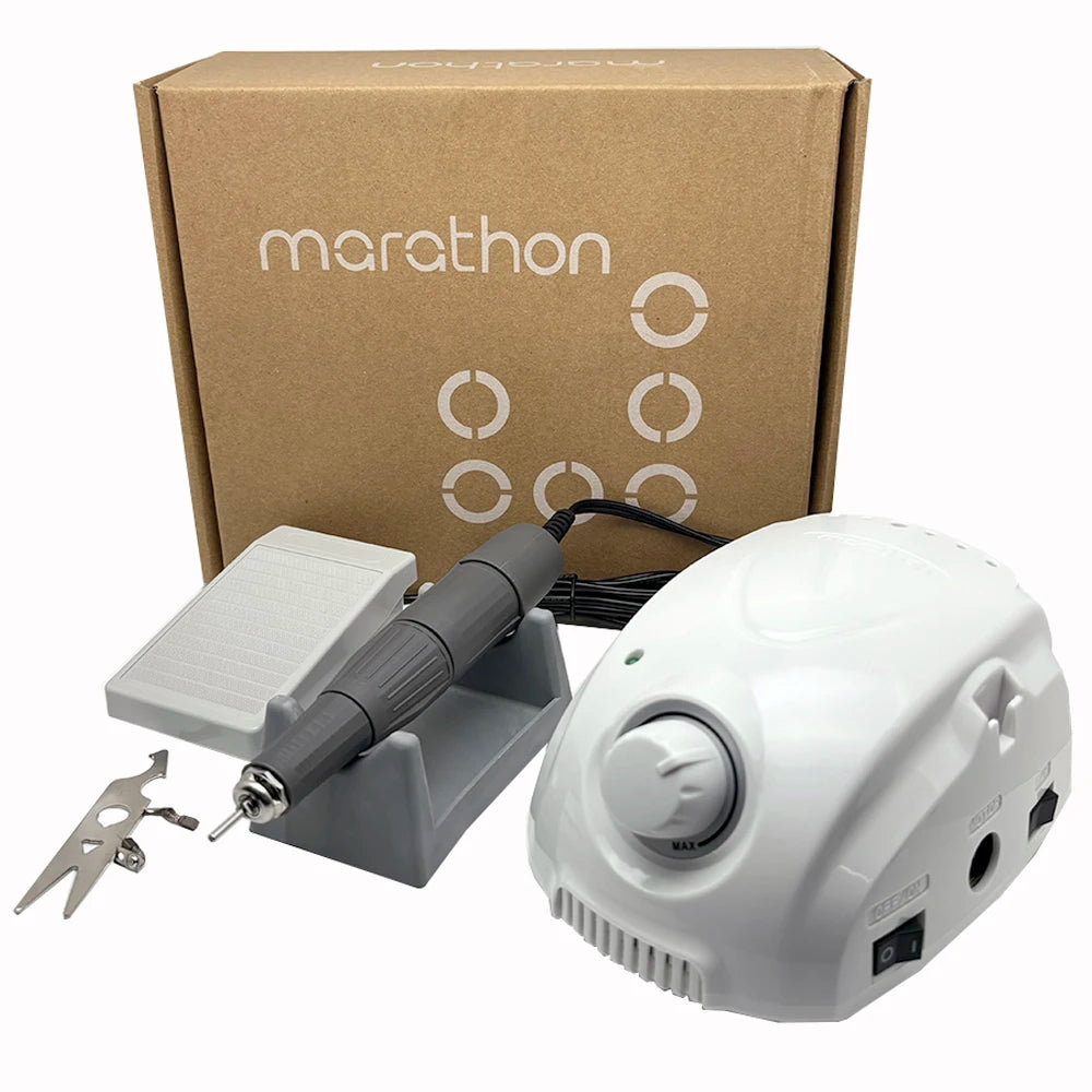 Dental Micro Motor Marathon Machine with SH37L1 Handle - Multi-Purpose Tool for Engraving, Milling, Nail Polish & Manicure