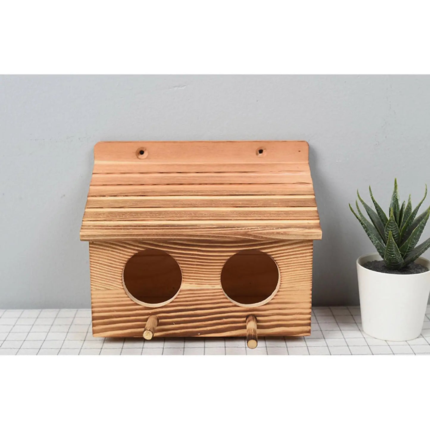 Bluebird Wooden House Outside-, Outdoor And Weatherproof Birdhouse with