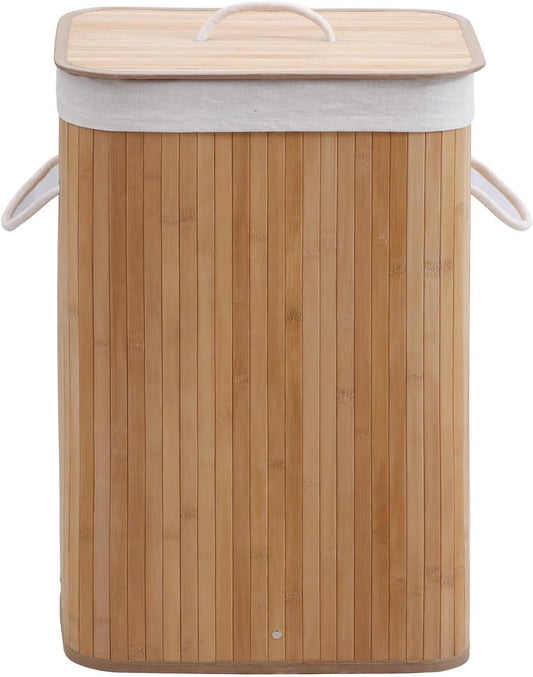 Authentic Bamboo Laundry Basket