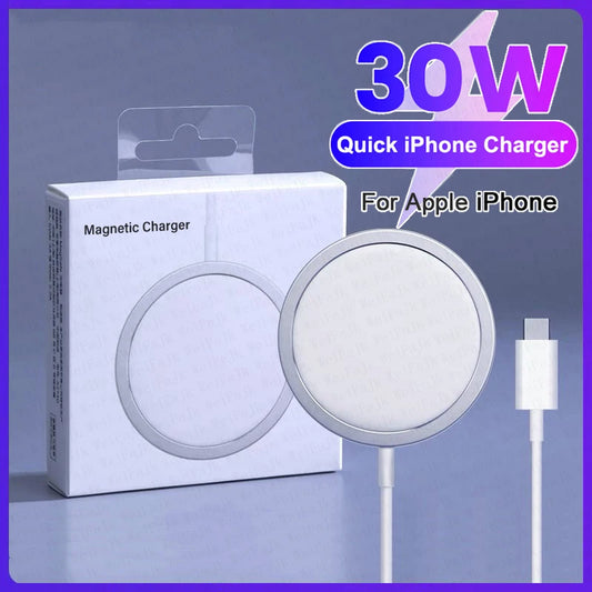 For Apple Magsafes Original Wireless Charger For iPhone 16 15 14 13 12 Pro Max Plus AirPods Fast Charging Type C Magnetic Charge