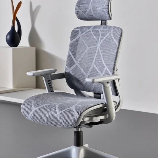 Ergonomic Office Chair Reclining Lumbar Support Headrest Adjustable Armrests Footrest  Bureaustoel Home Office Gaming Room