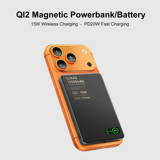 10000mAh Magnetic 3 in 1 Wireless Power Bank 20W USB C Fast Charging External Battery for iPhone 17 16 15 14 Airpods Apple Watch